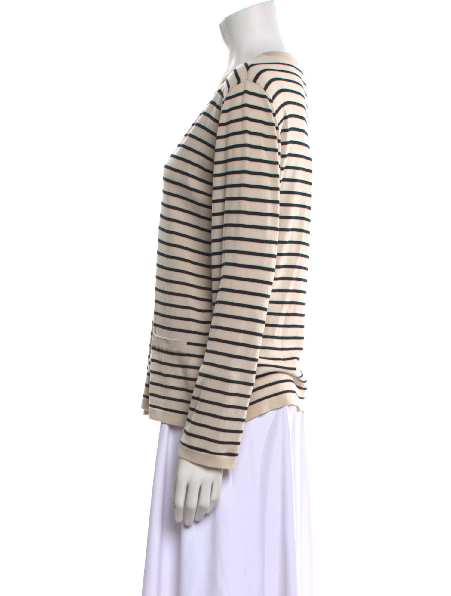 'S Max Mara Virgin Wool Striped Sweater w/ Tags