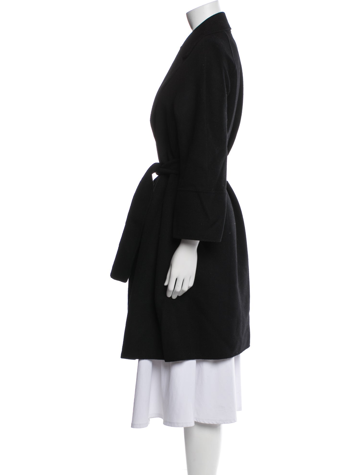 'S Max Mara Virgin Wool Trench Coat