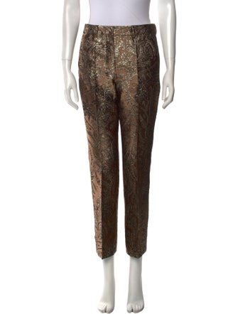 'S Max Mara Printed Wide Leg Pants