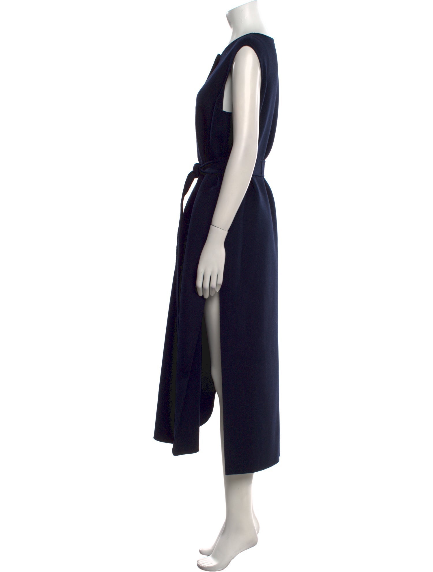 'S Max Mara Virgin Wool Long Dress