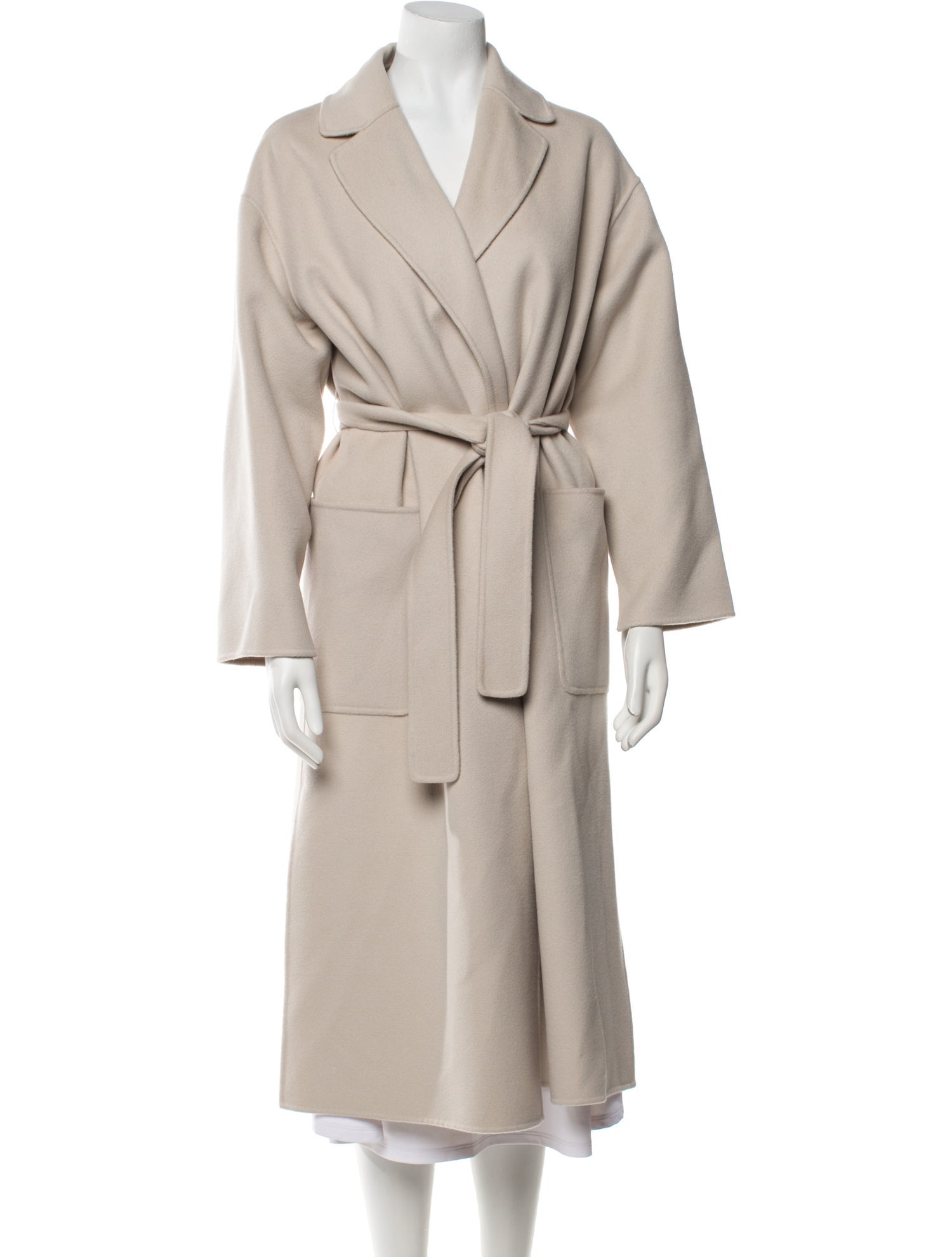 'S Max Mara Virgin Wool Trench Coat