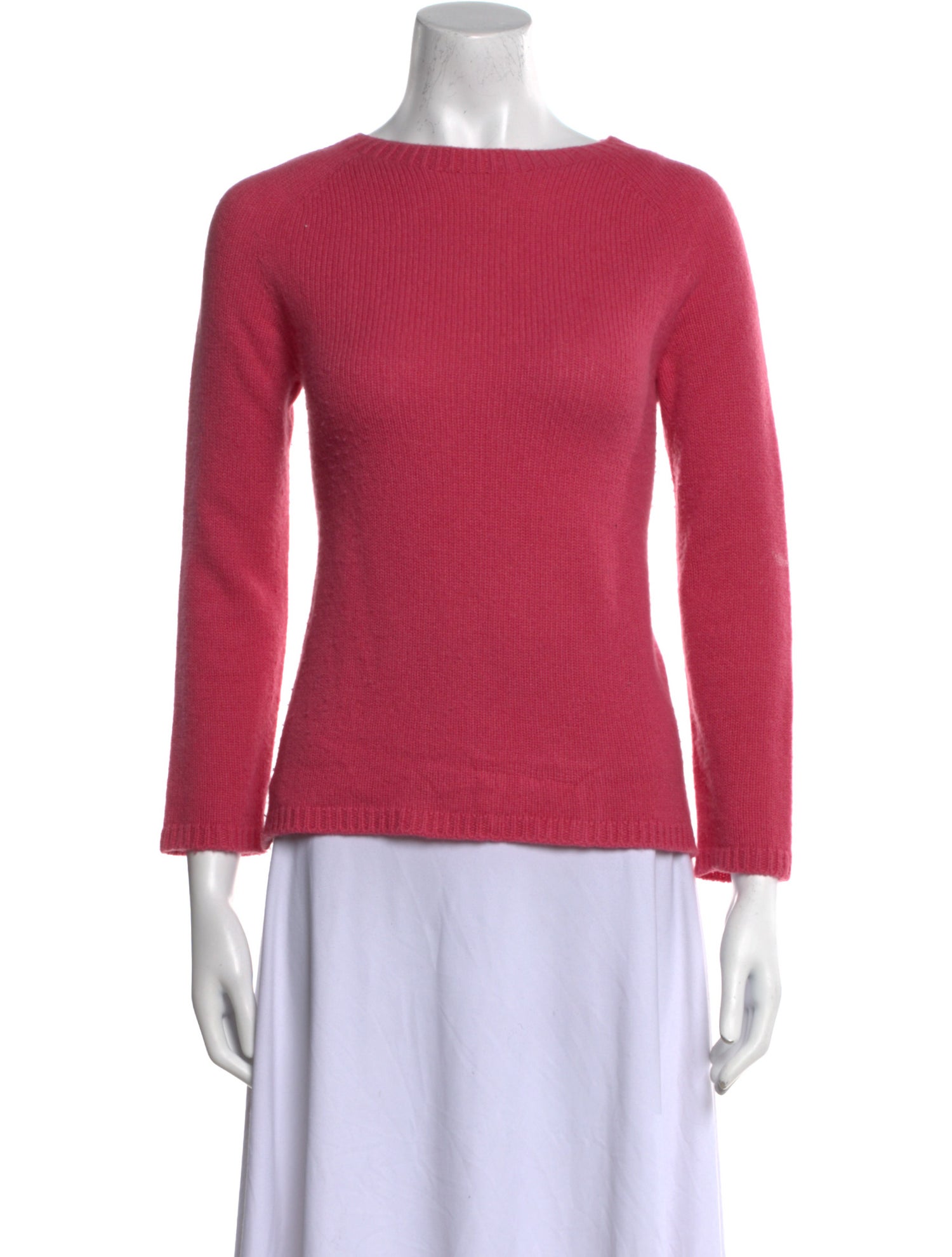 'S Max Mara Cashmere Bateau Neckline Sweater