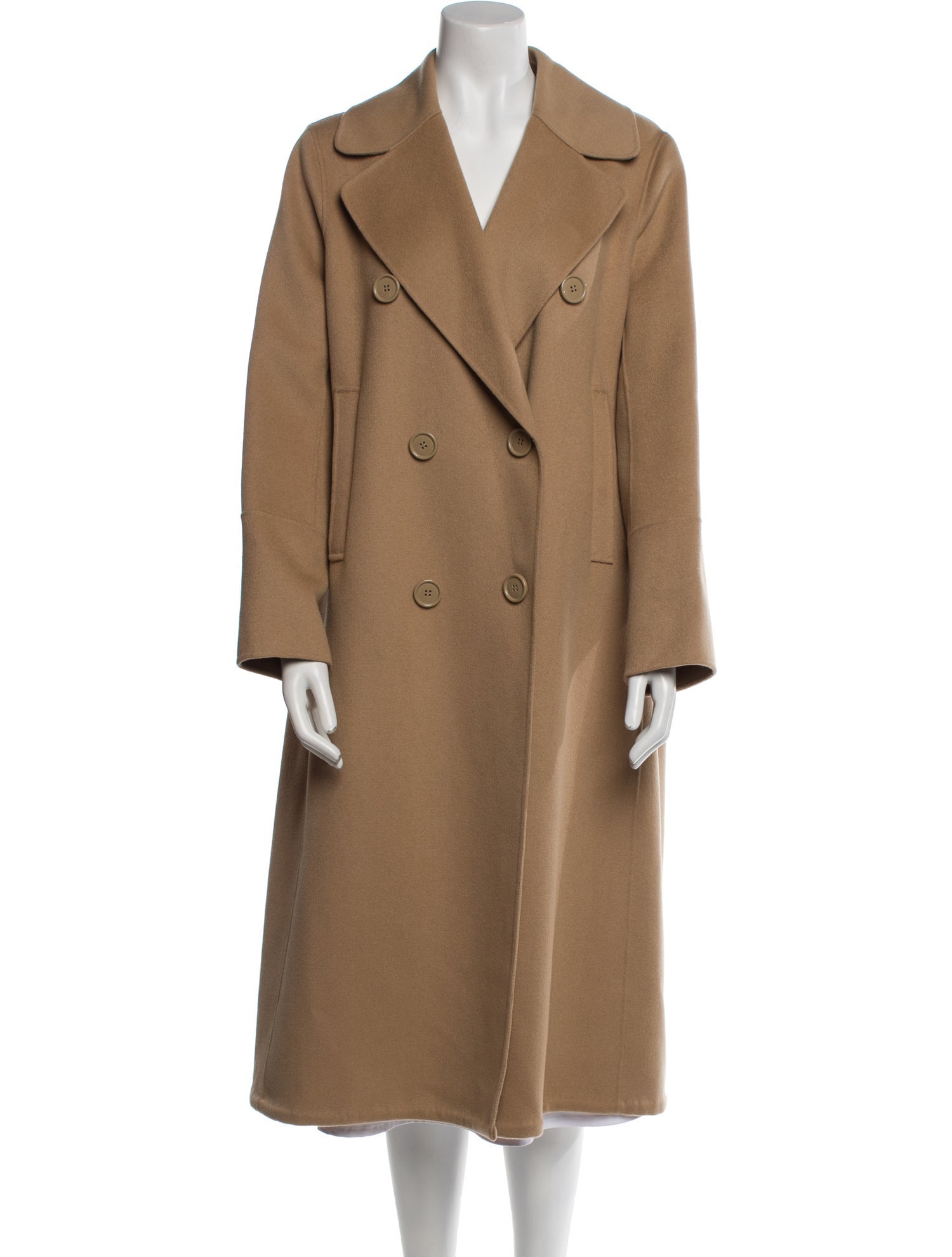 'S Max Mara Virgin Wool Peacoat
