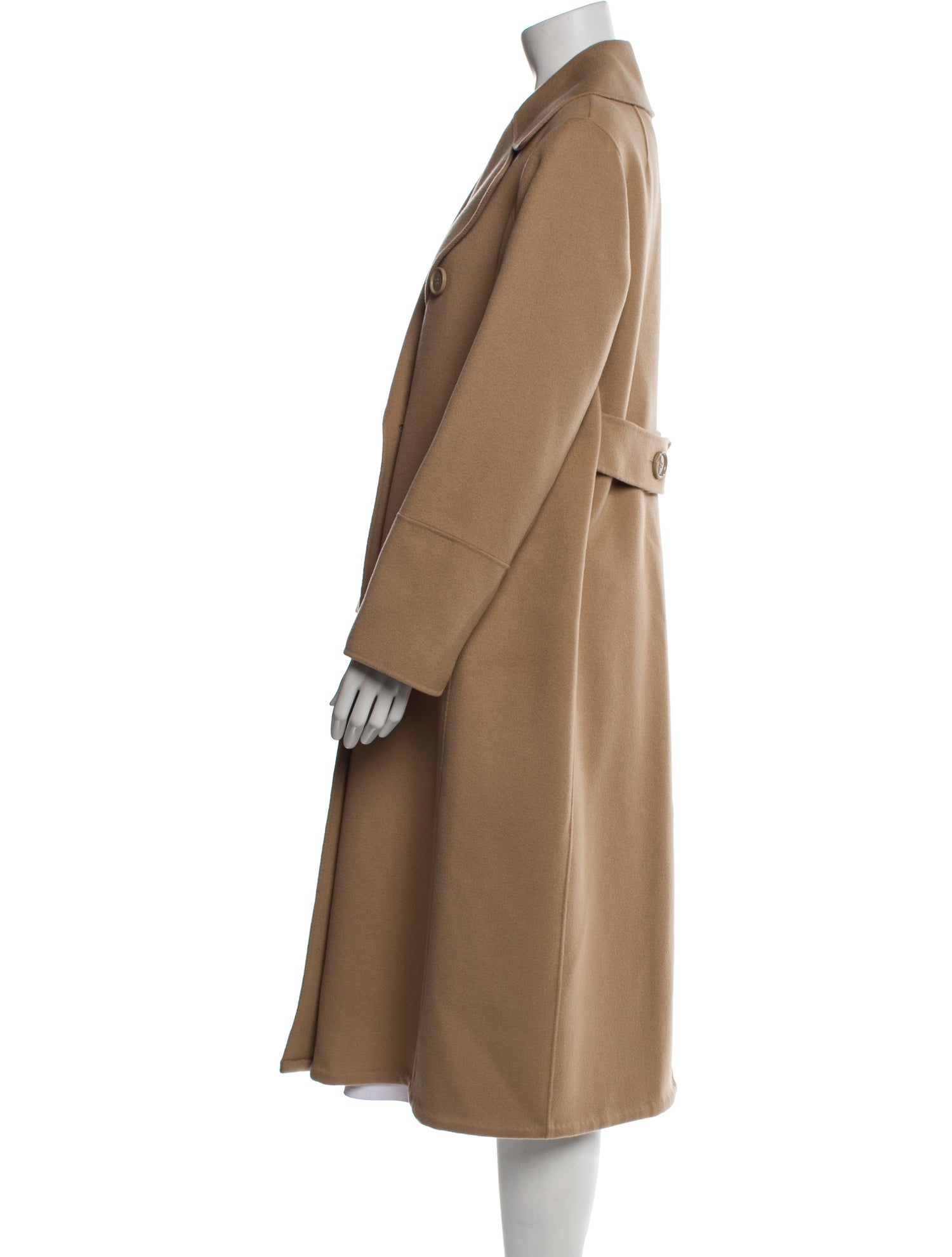 'S Max Mara Virgin Wool Peacoat
