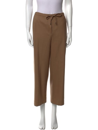 'S Max Mara Virgin Wool Wide Leg Pants