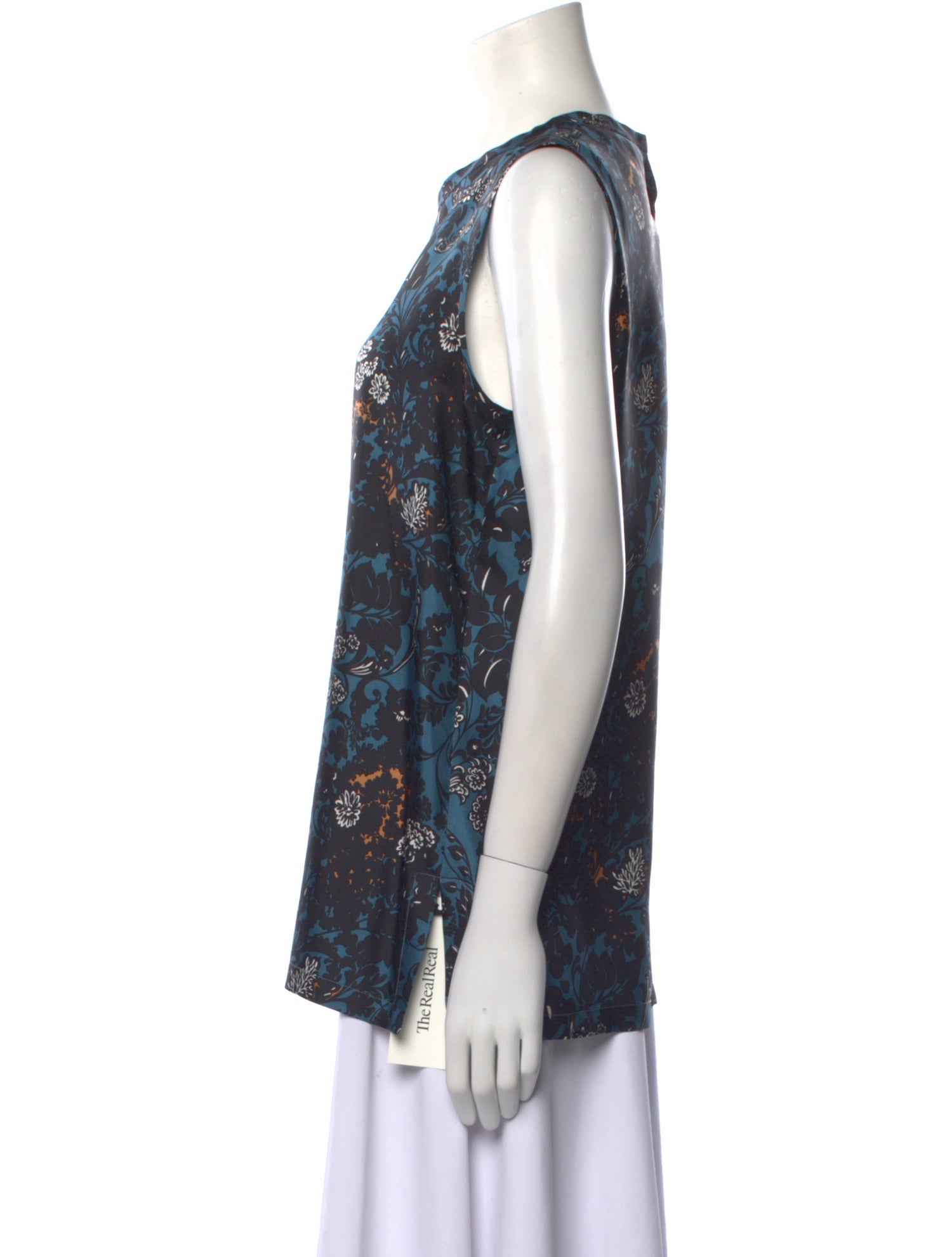 'S Max Mara Silk Printed Blouse