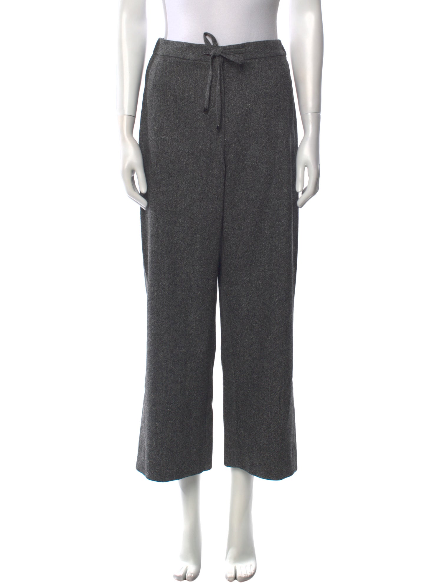 'S Max Mara Virgin Wool Wide Leg Pants