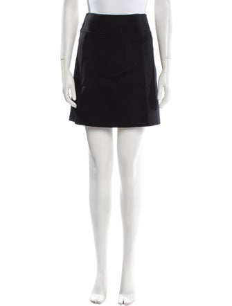 'S Max Mara Virgin Wool Mini Skirt