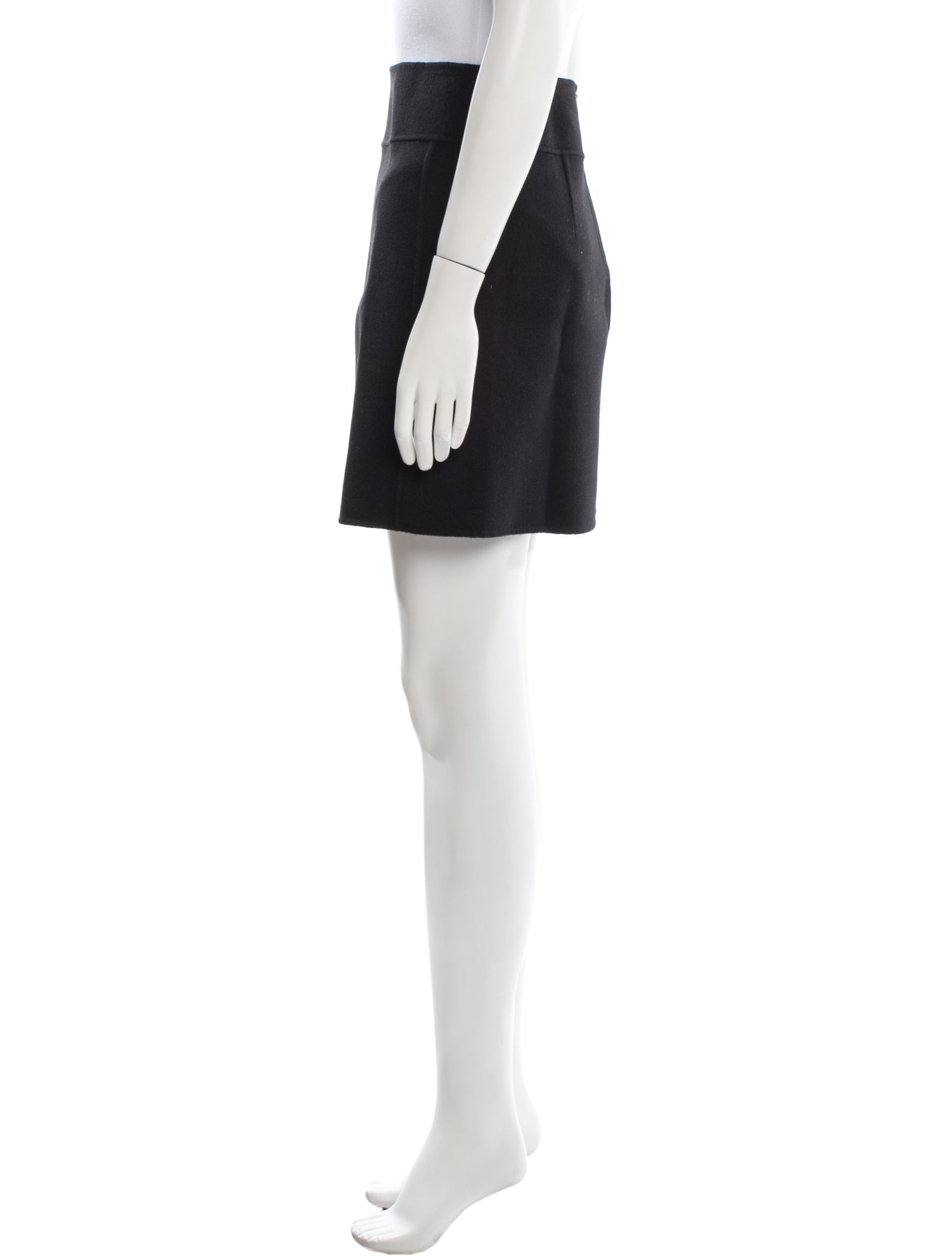 'S Max Mara Virgin Wool Mini Skirt