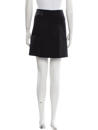 'S Max Mara Virgin Wool Mini Skirt