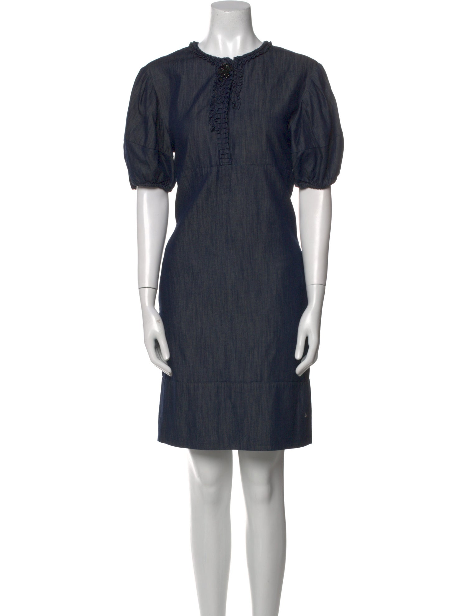 'S Max Mara Crew Neck Mini Dress