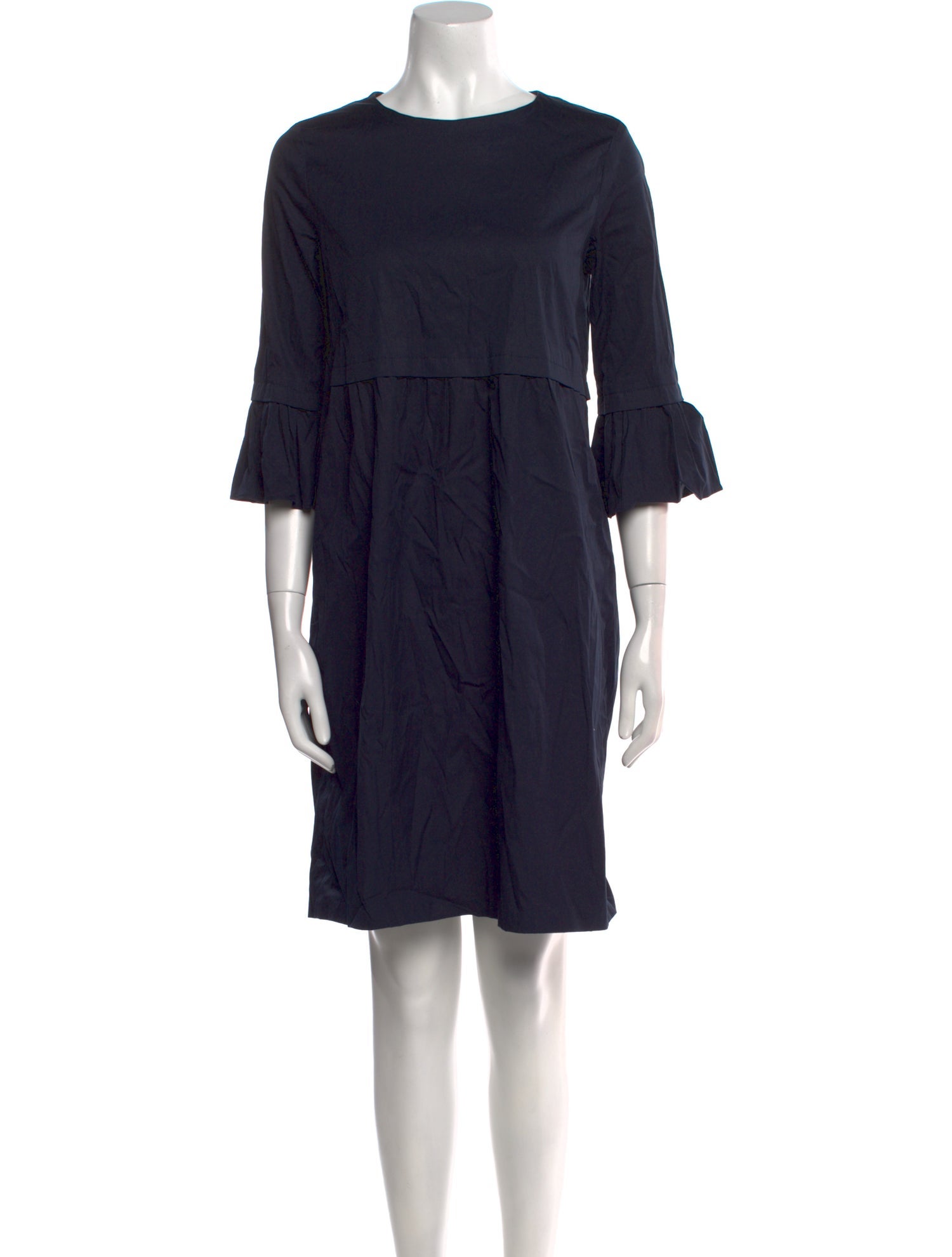 'S Max Mara Bateau Neckline Mini Dress