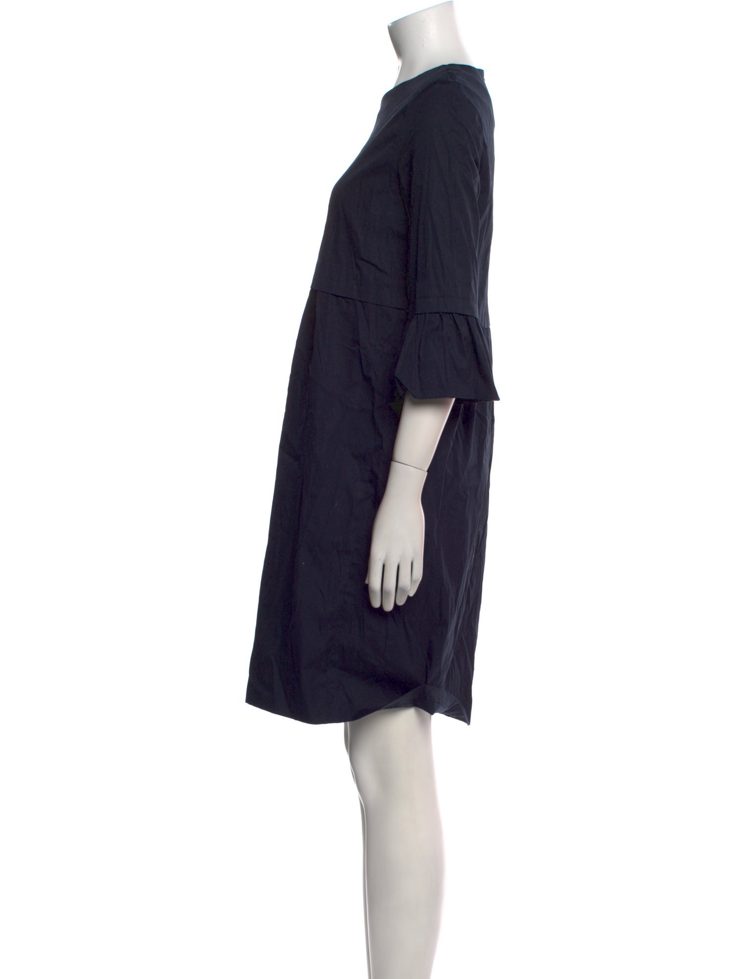 'S Max Mara Bateau Neckline Mini Dress