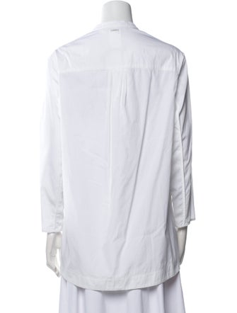'S Max Mara Mock Neck Three-Quarter Sleeve Tunic