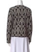 'S Max Mara Printed Scoop Neck Sweater