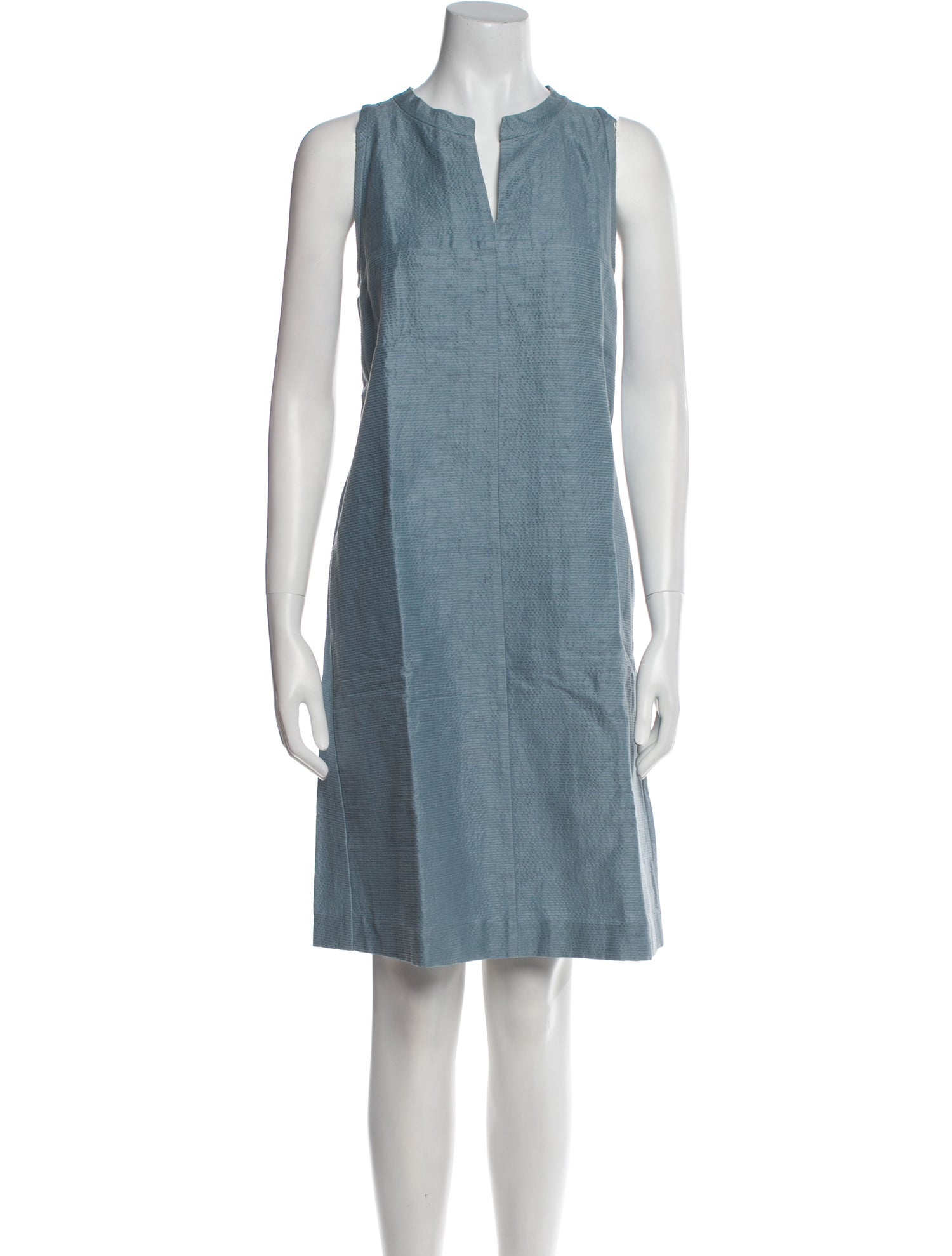 'S Max Mara V-Neck Knee-Length Dress