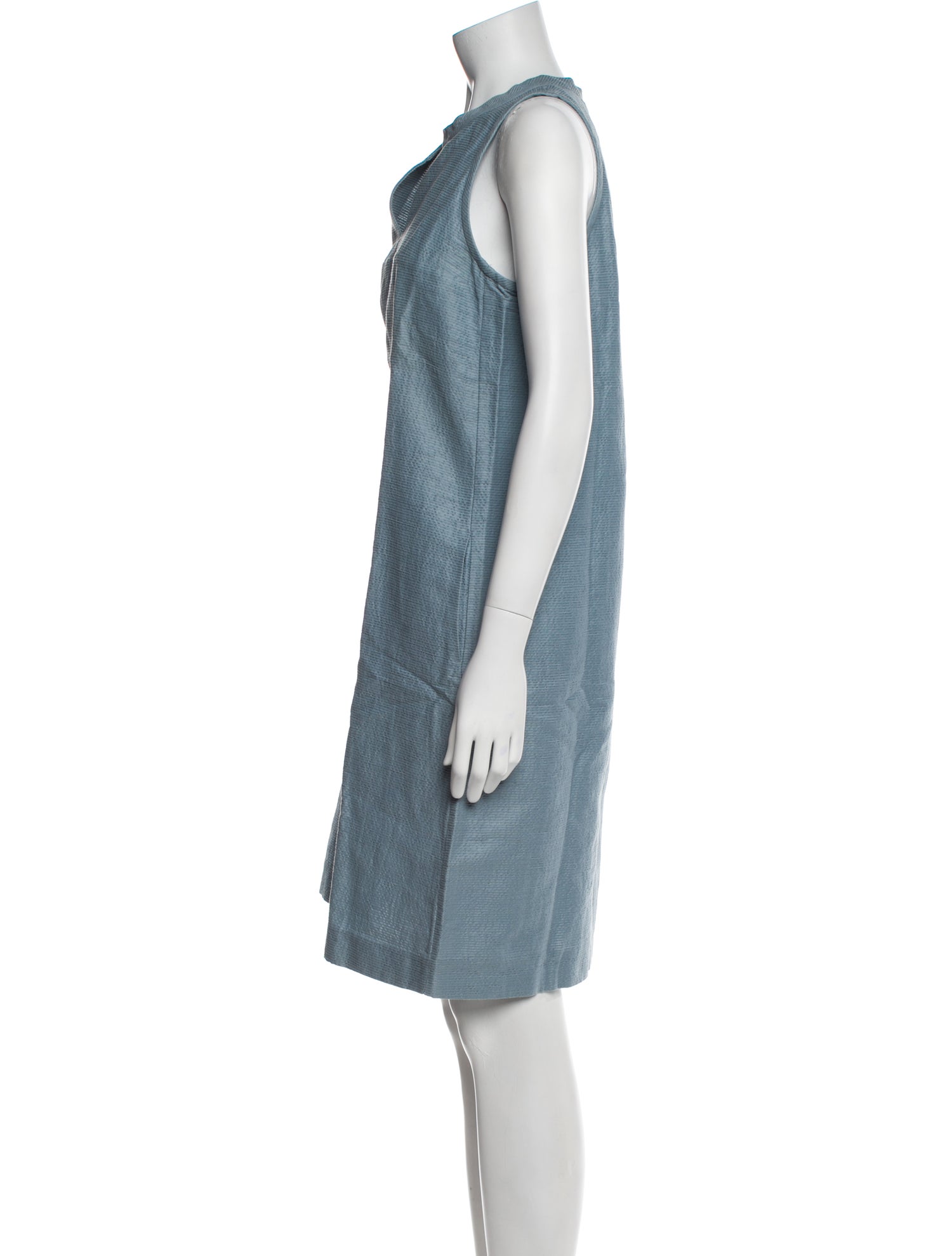 'S Max Mara V-Neck Knee-Length Dress