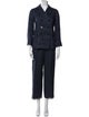 'S Max Mara Linen Pant Set