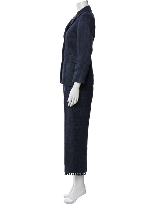'S Max Mara Linen Pant Set