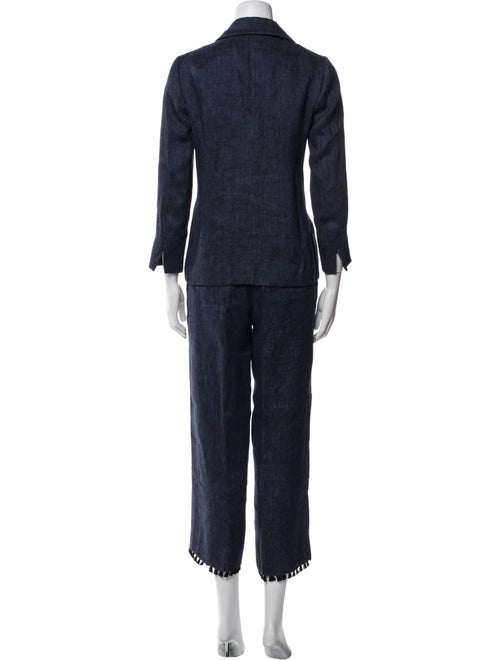 'S Max Mara Linen Pant Set