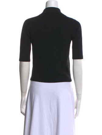 'S Max Mara Wool Short Sleeve Polo