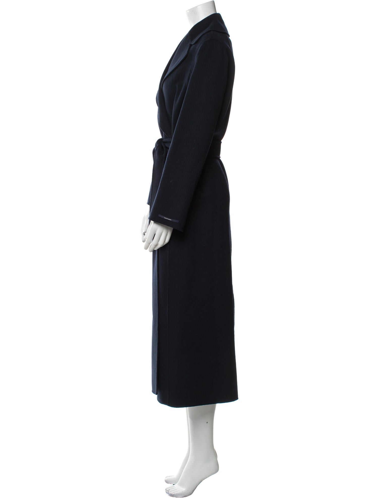 'S Max Mara Virgin Wool Trench Coat