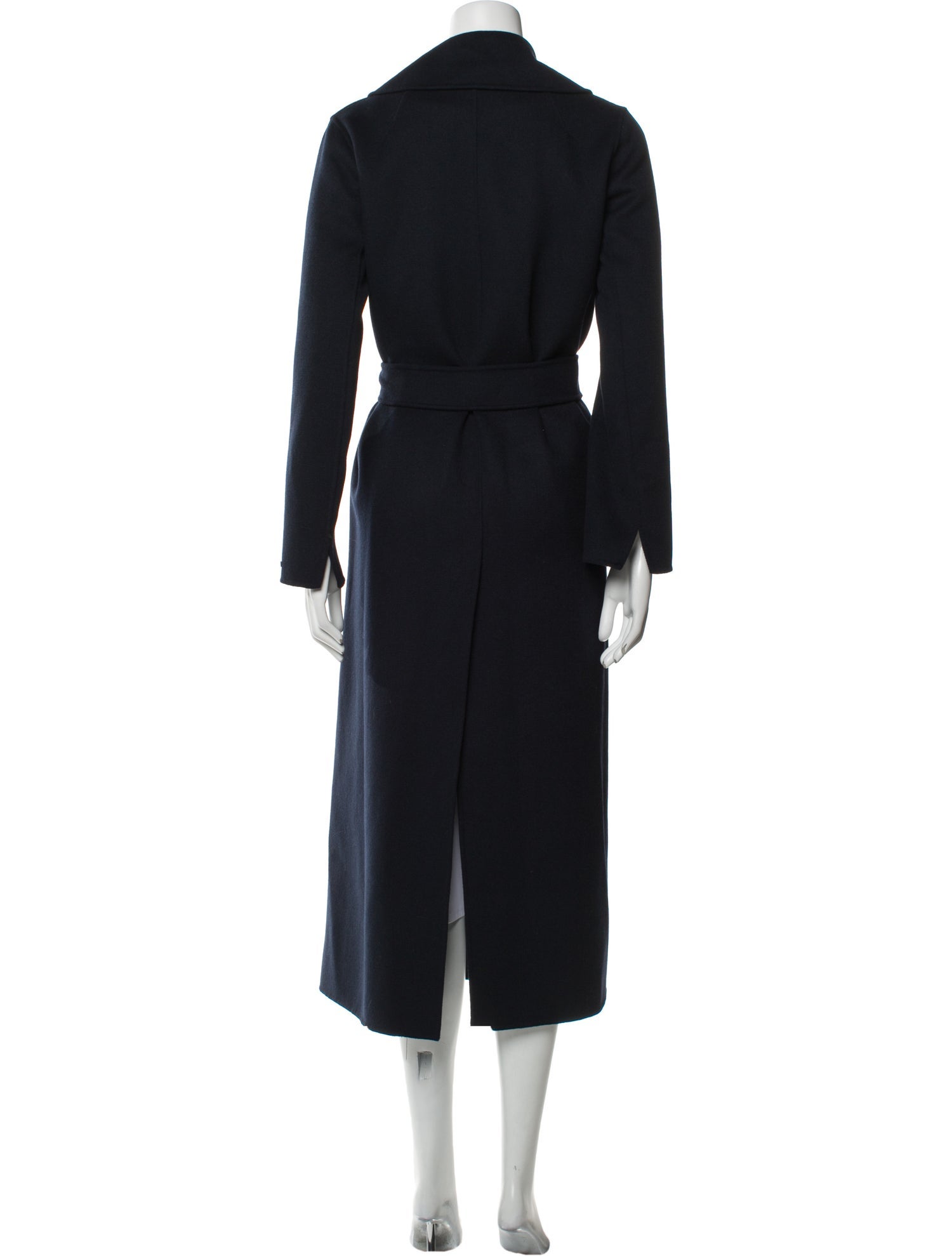'S Max Mara Virgin Wool Trench Coat
