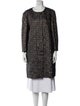 'S Max Mara Tweed Pattern Coat