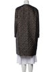 'S Max Mara Tweed Pattern Coat