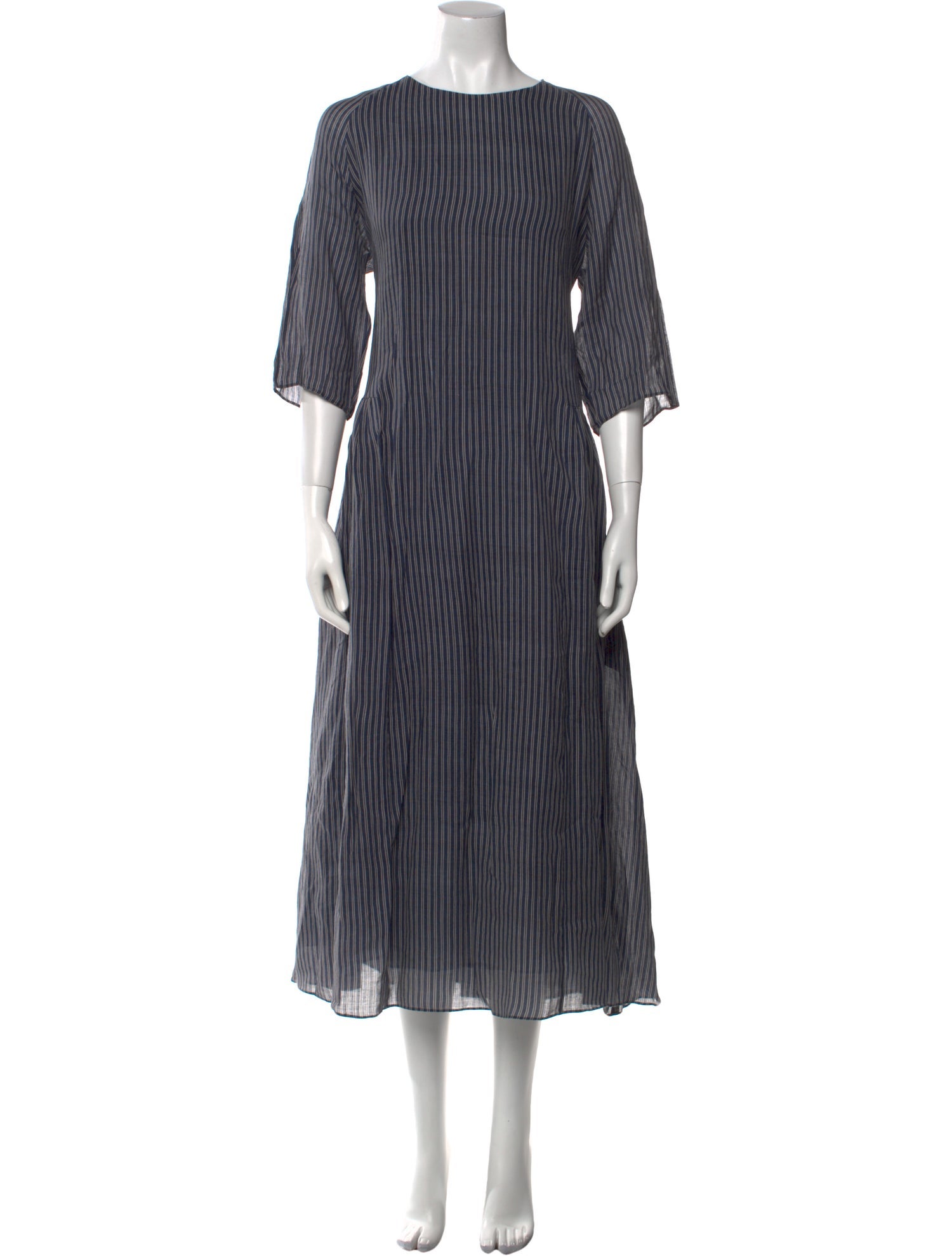 'S Max Mara Striped Long Dress