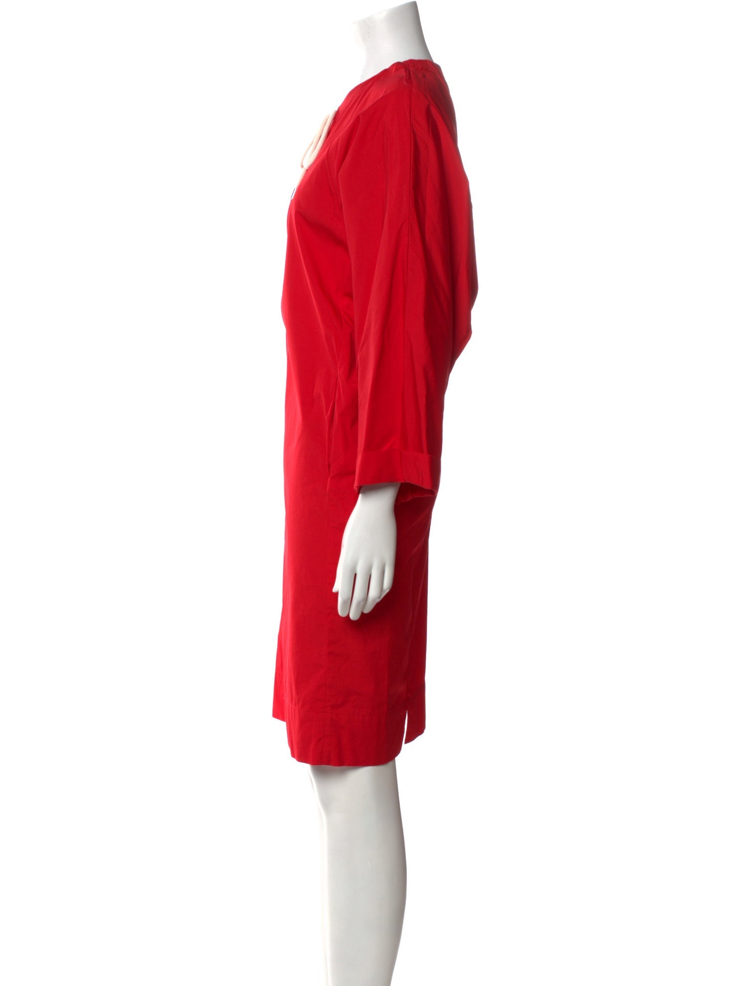 'S Max Mara V-Neck Knee-Length Dress