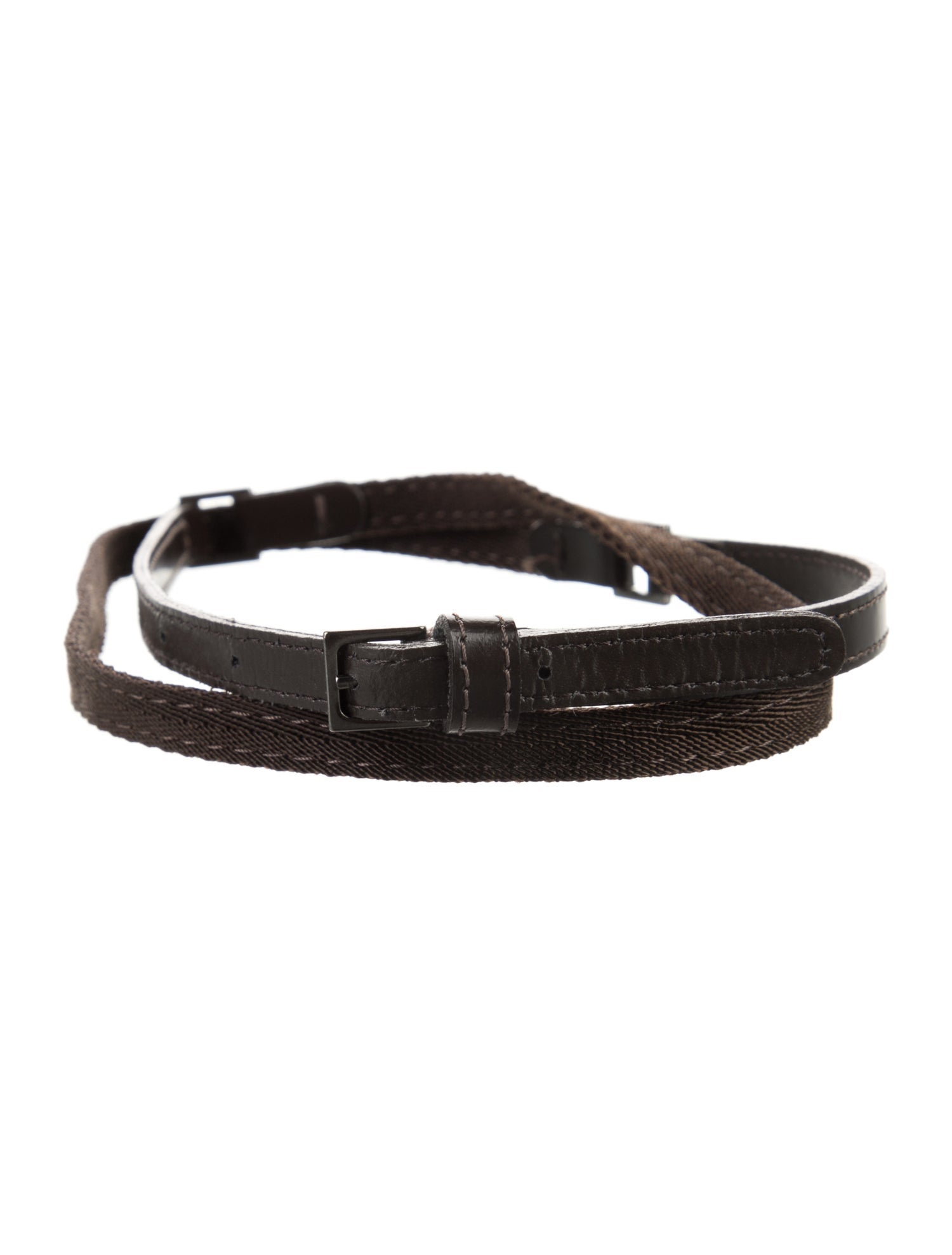 'S Max Mara Skinny Leather Belt