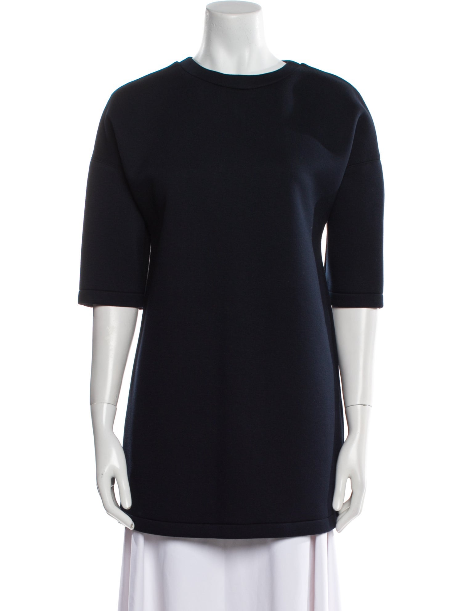 'S Max Mara Crew Neck Short Sleeve Tunic