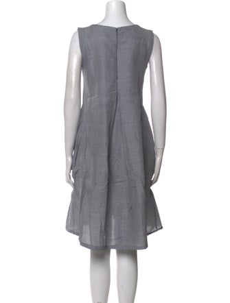 'S Max Mara Striped Knee-Length Dress