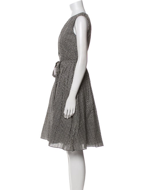 'S Max Mara Printed Knee-Length Dress