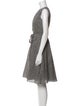 'S Max Mara Printed Knee-Length Dress