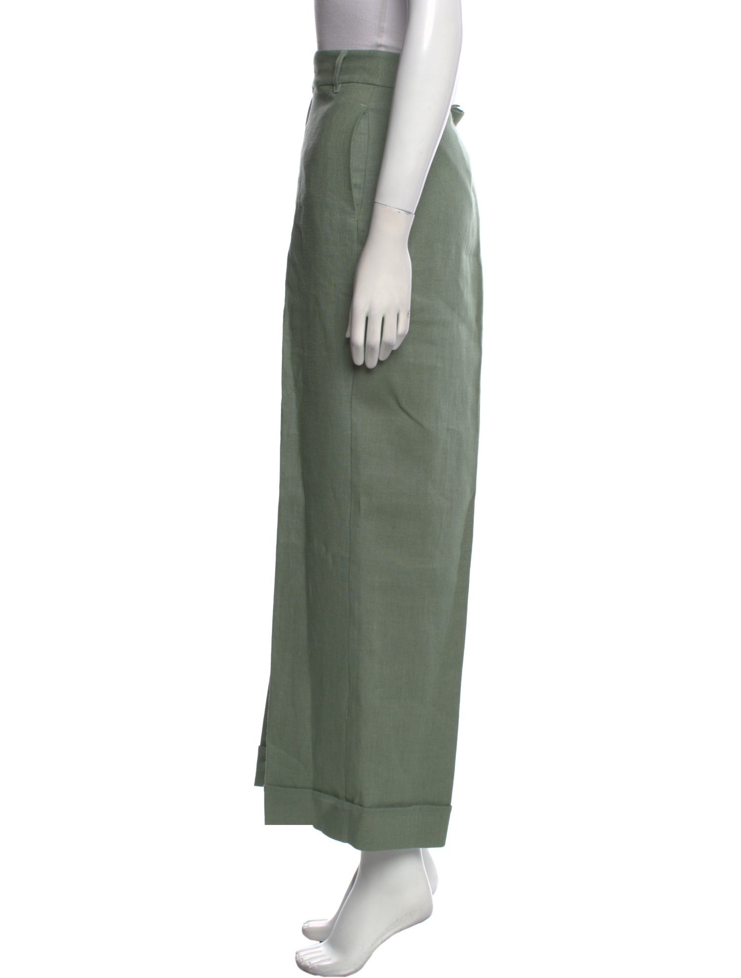 'S Max Mara Linen Wide Leg Pants