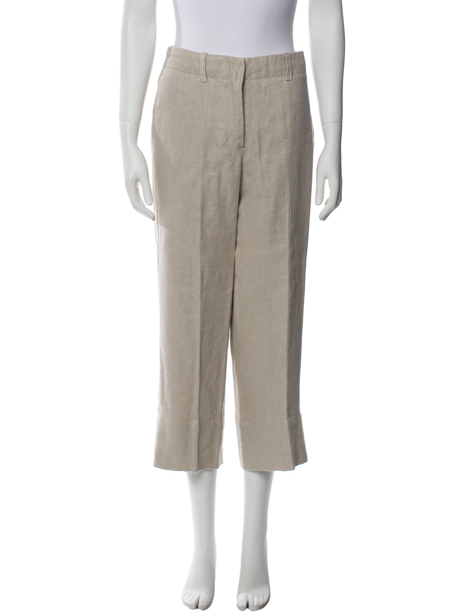 'S Max Mara Linen Wide Leg Pants