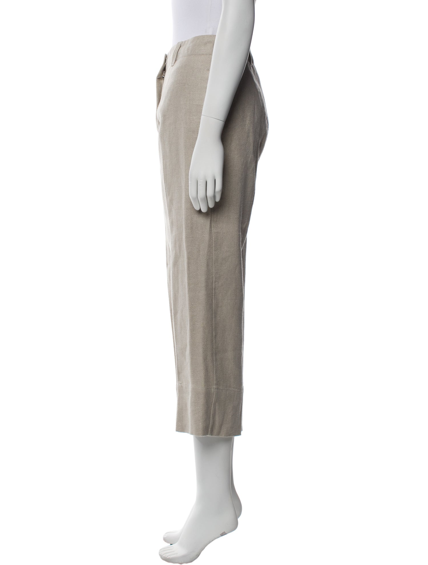 'S Max Mara Linen Wide Leg Pants
