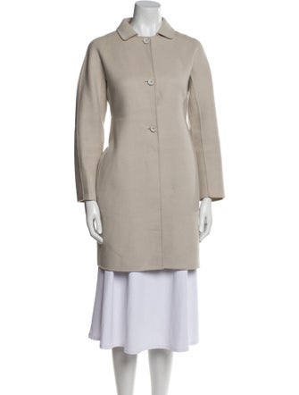 'S Max Mara Virgin Wool Peacoat