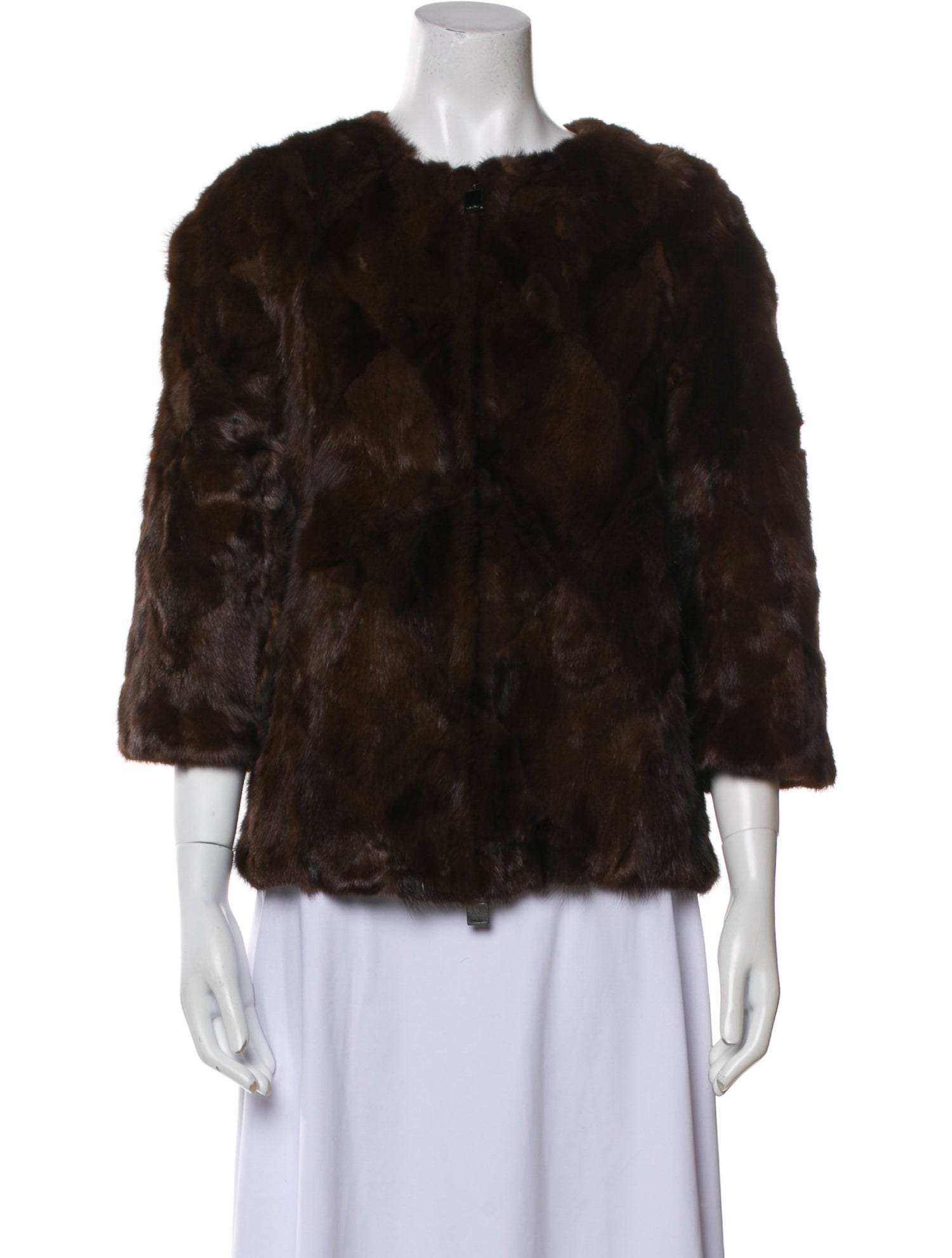 'S Max Mara Mink Fur Coat
