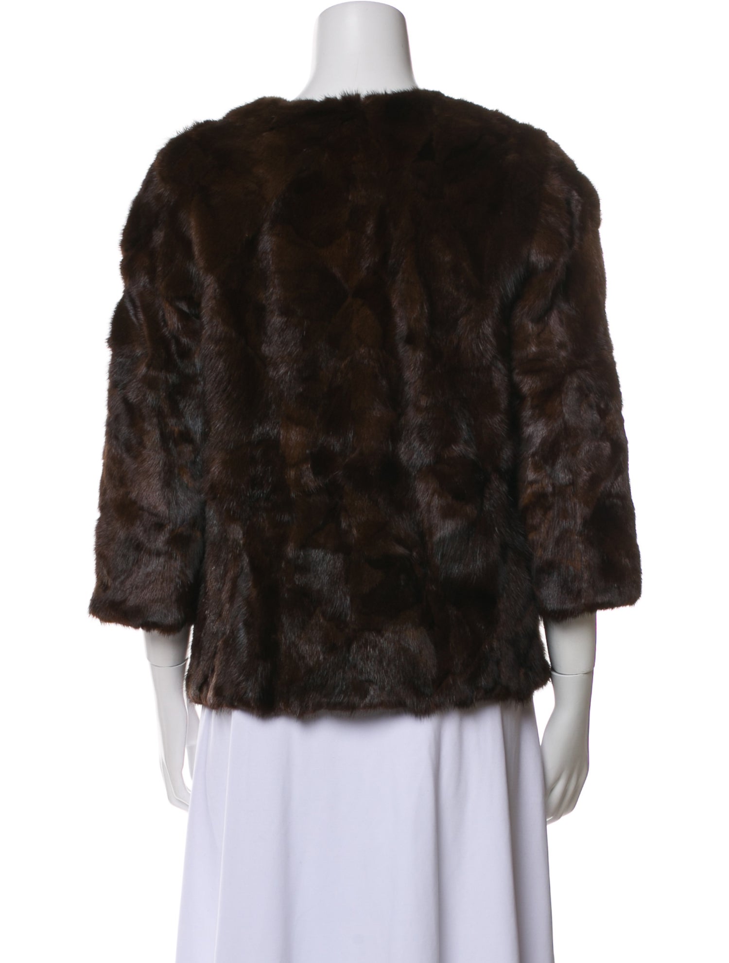 'S Max Mara Mink Fur Coat