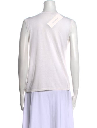 'S Max Mara V-Neck Sleeveless Top