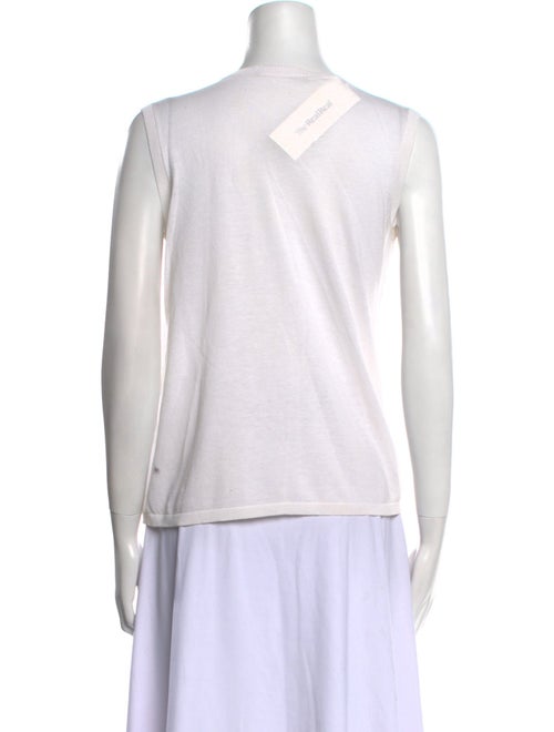 'S Max Mara V-Neck Sleeveless Top