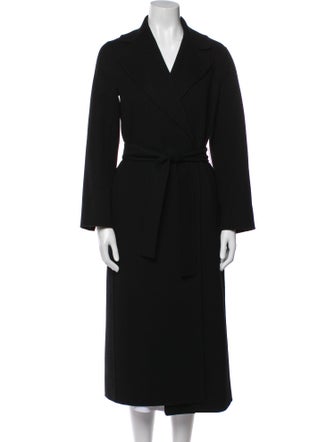 'S Max Mara Virgin Wool Trench Coat