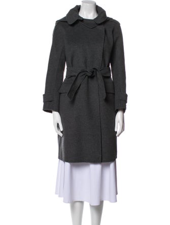 'S Max Mara Virgin Wool Utility Jacket