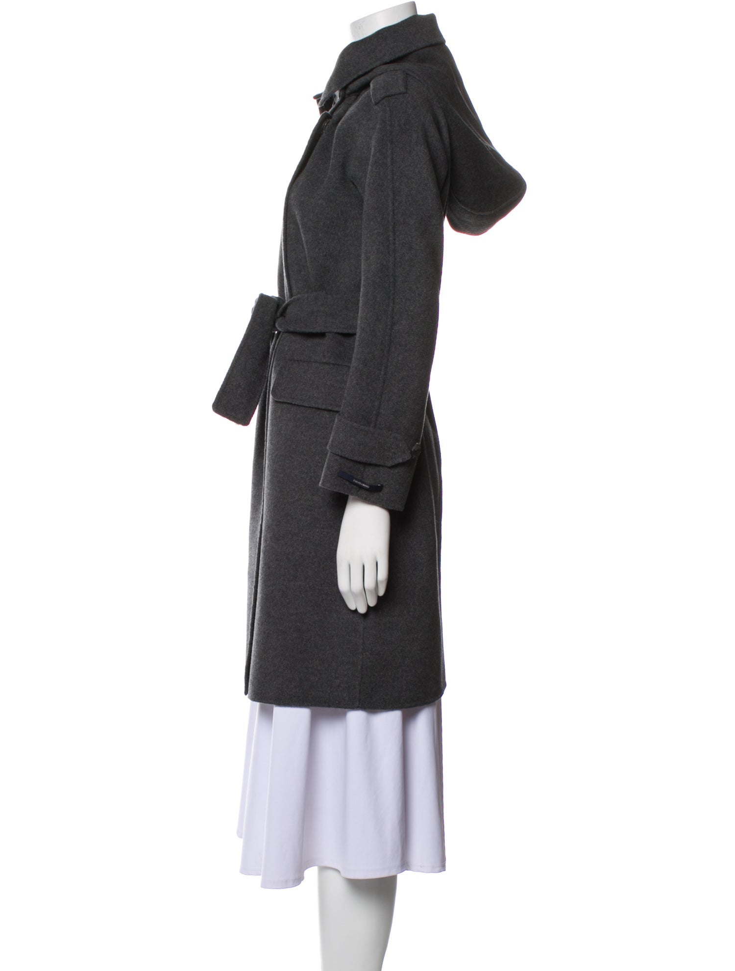 'S Max Mara Virgin Wool Utility Jacket