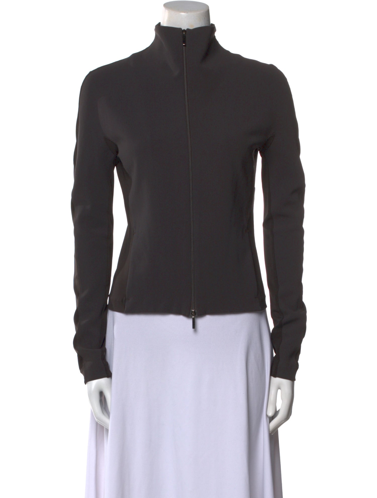 'S Max Mara Mock Neck Long Sleeve Sweatshirt