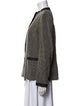 'S Max Mara Wool Tweed Pattern Jacket