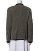 'S Max Mara Wool Tweed Pattern Jacket